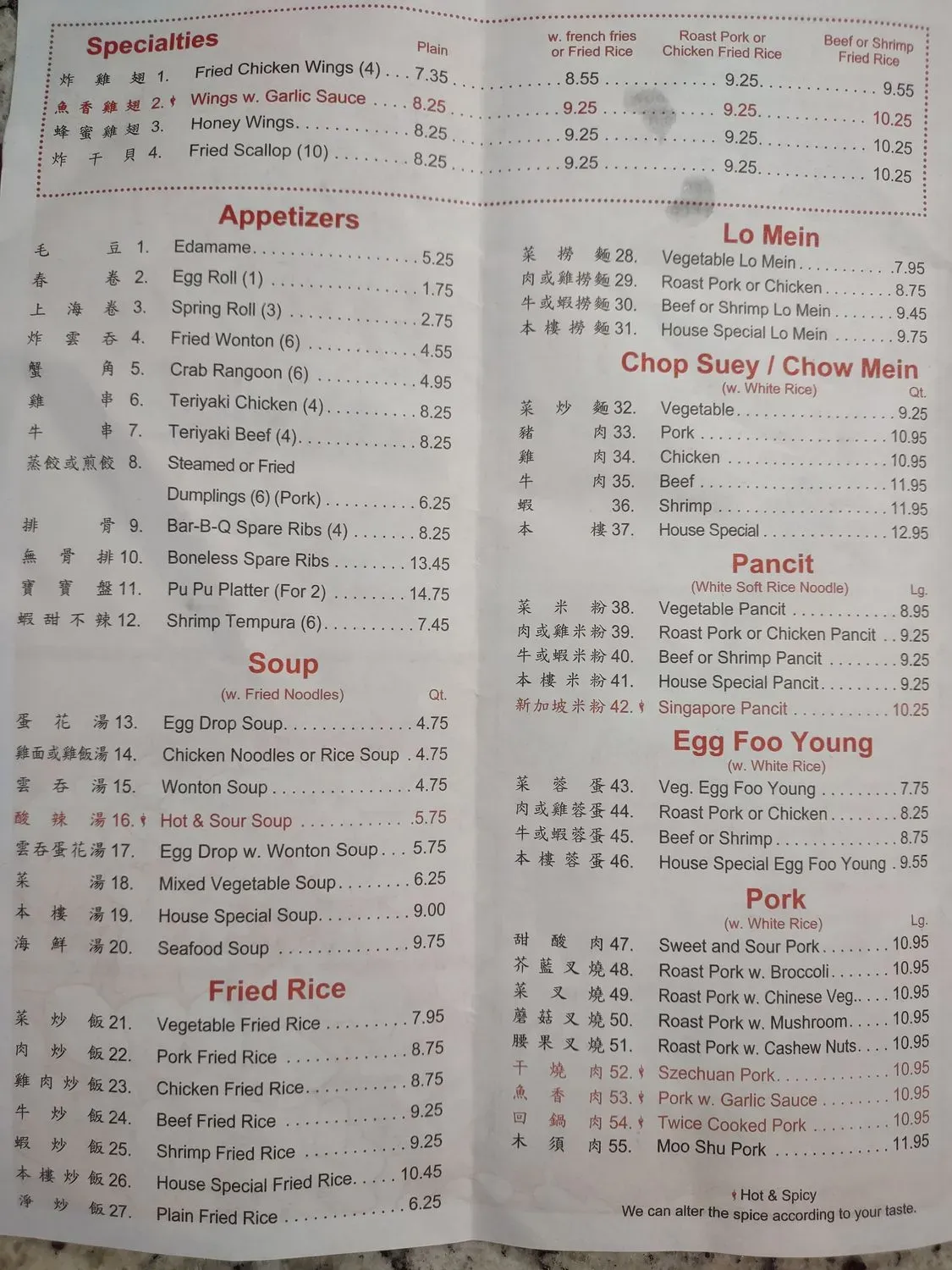 Menu 4