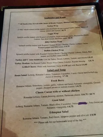 Menu 6