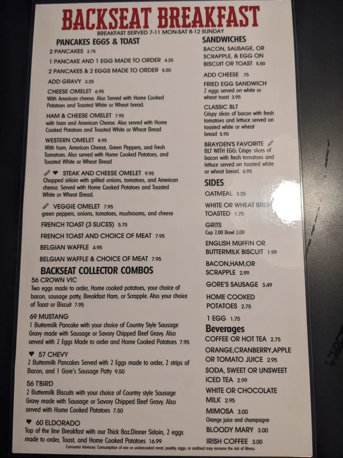 Menu 4