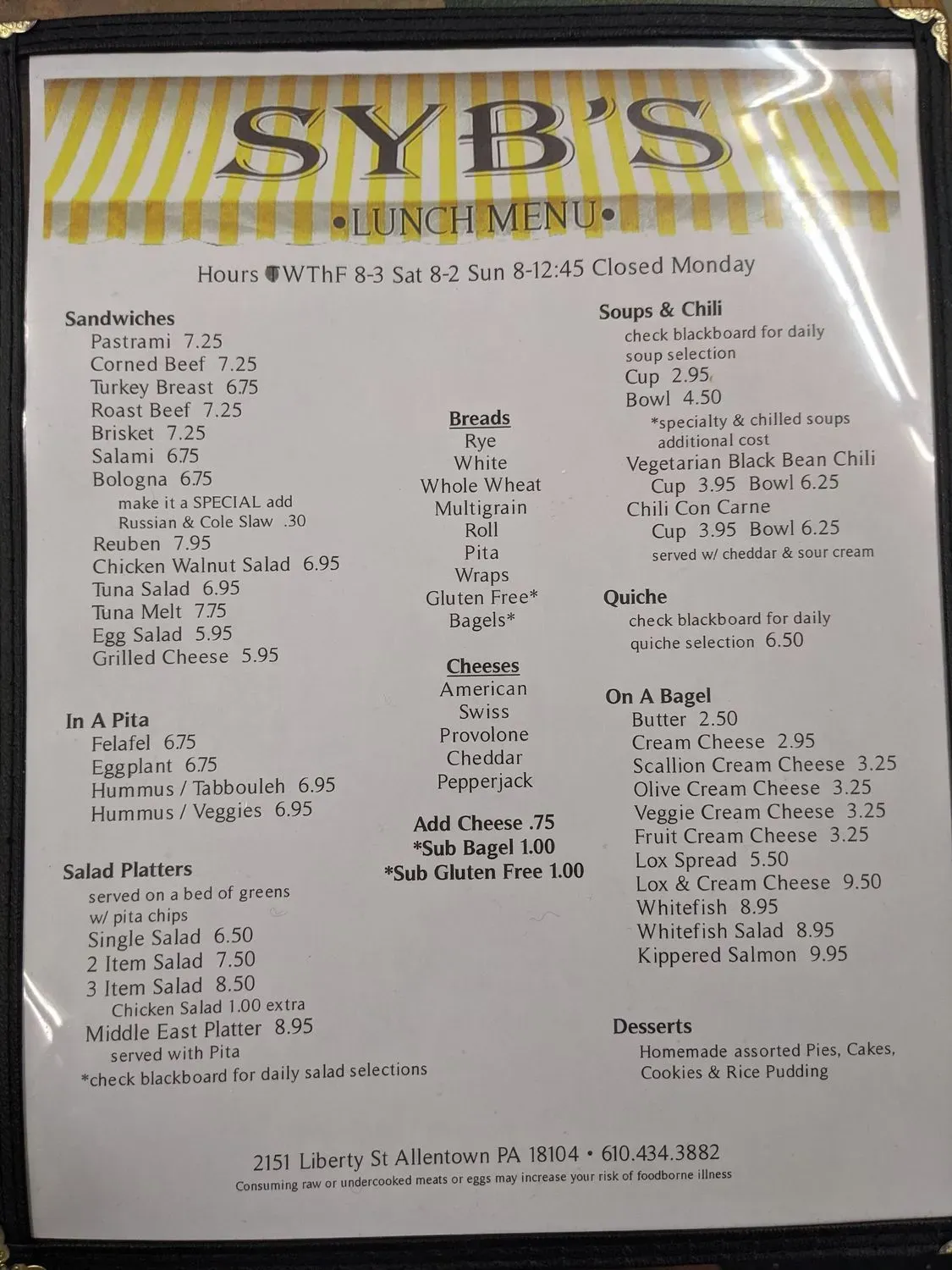 Menu 4