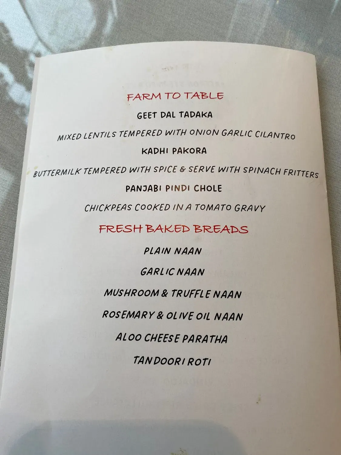 Menu 4