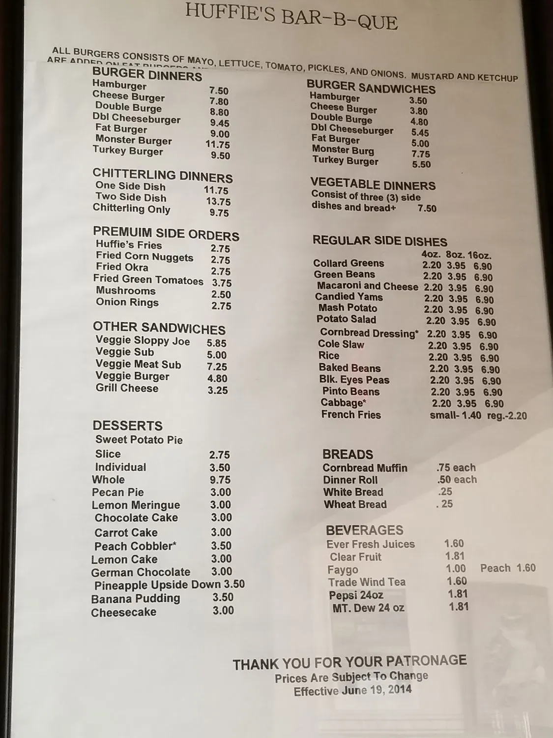 Menu 4