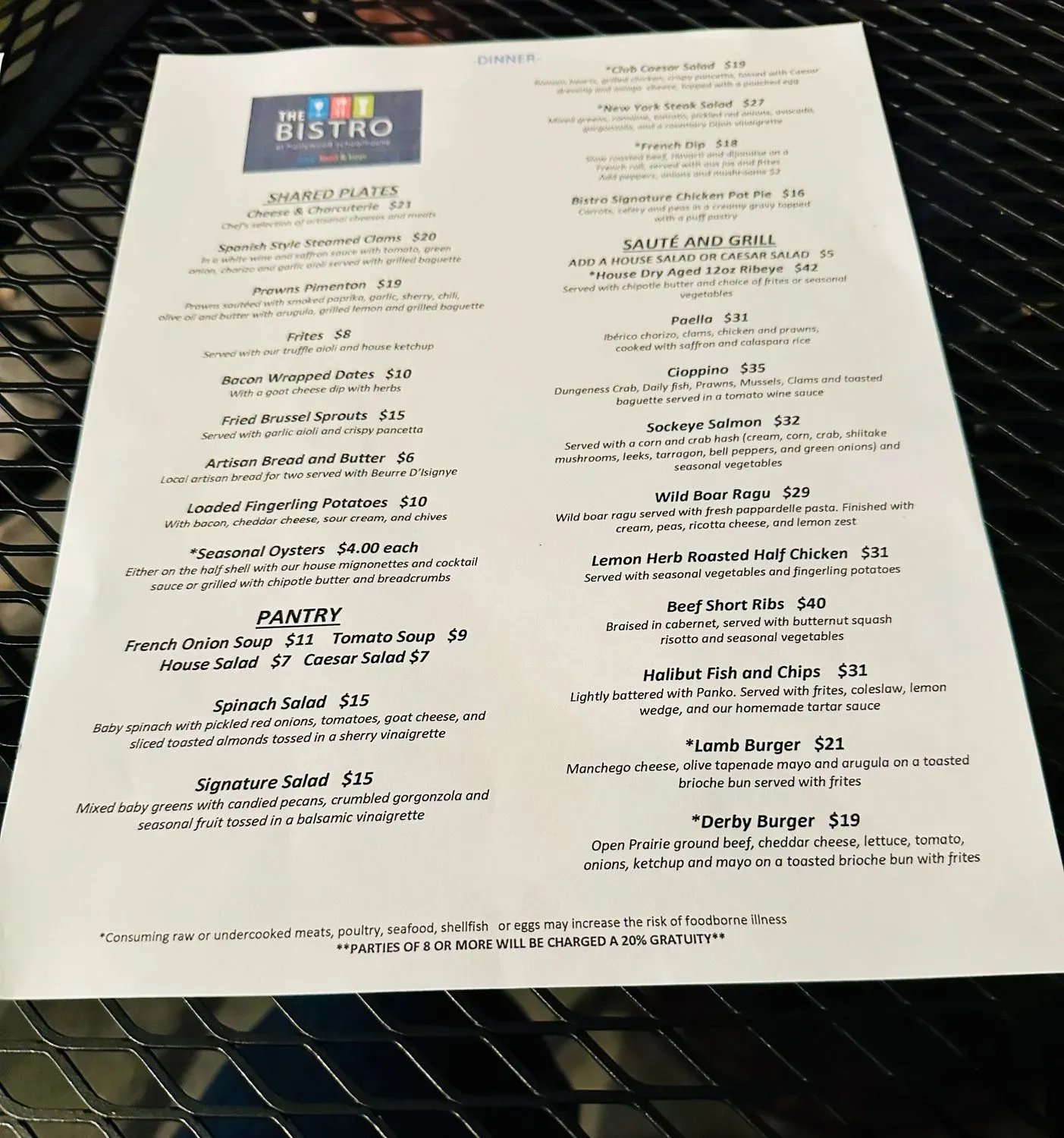 Menu 4