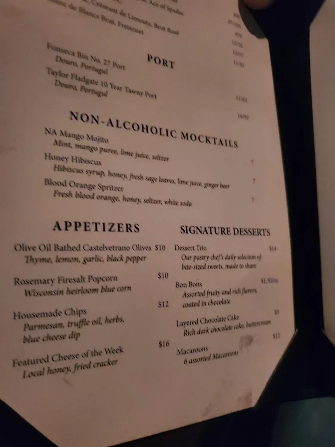 Menu 4