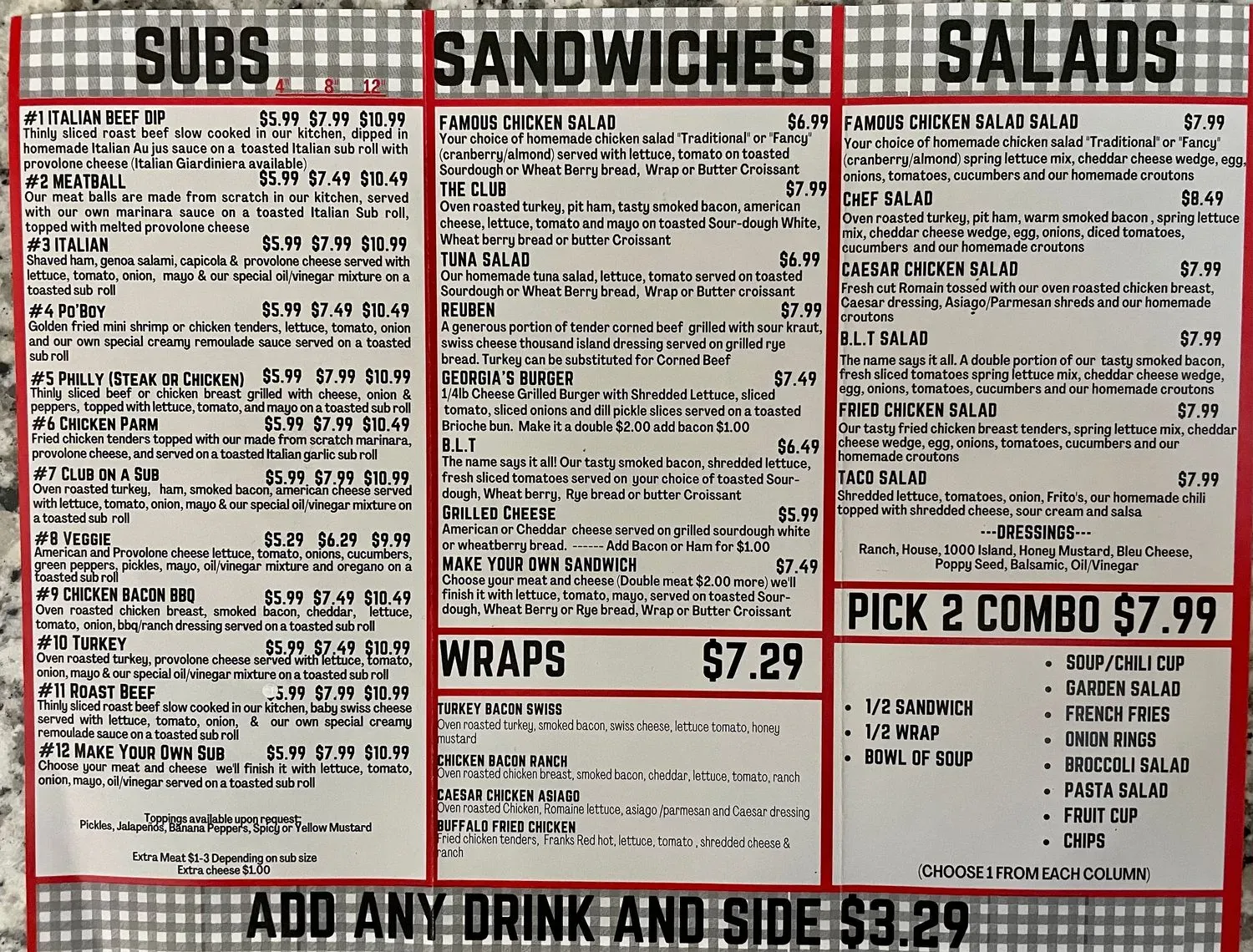 Menu 3