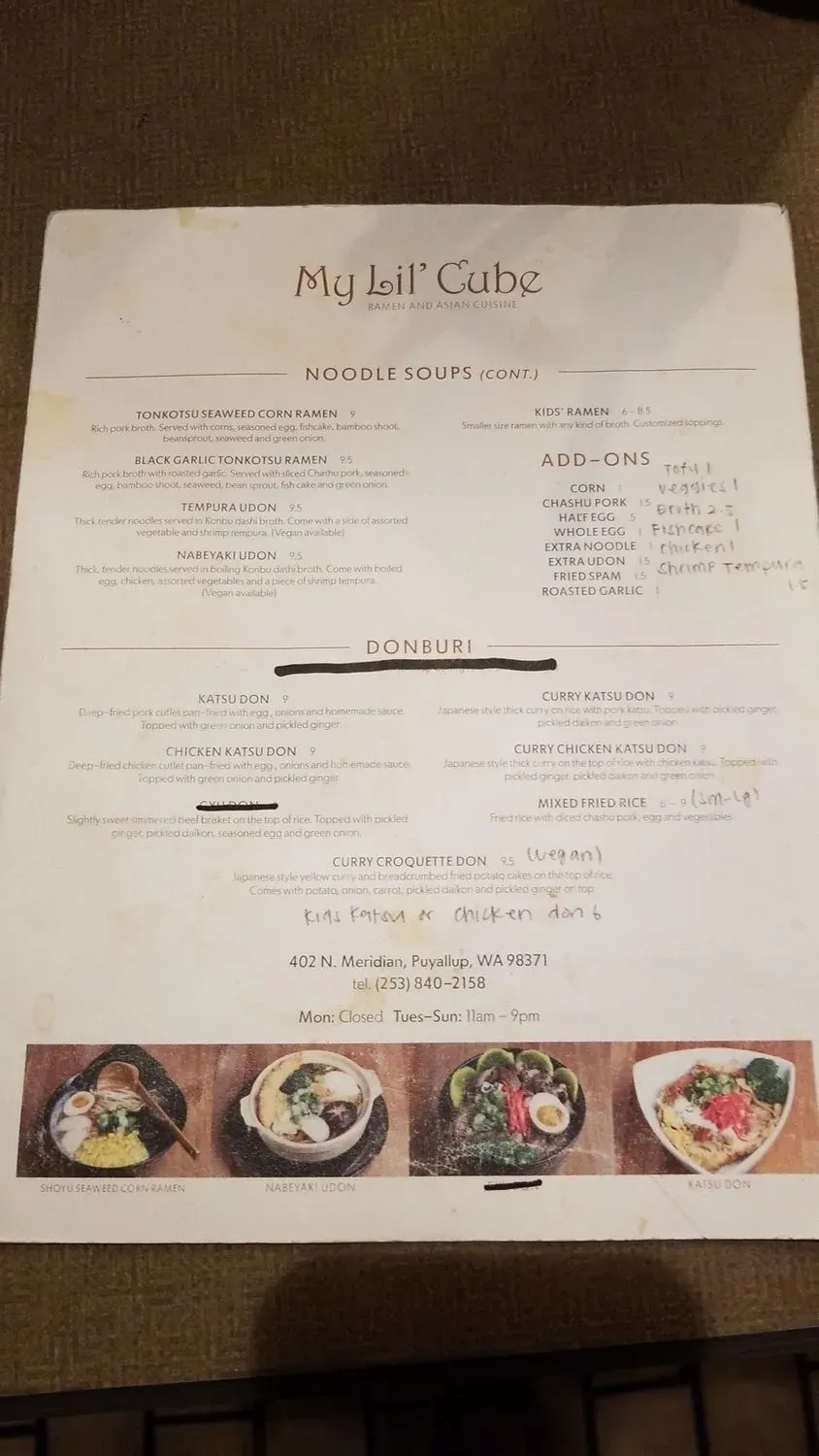 Menu 6