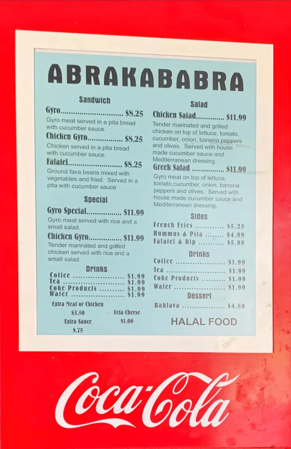 Menu 4