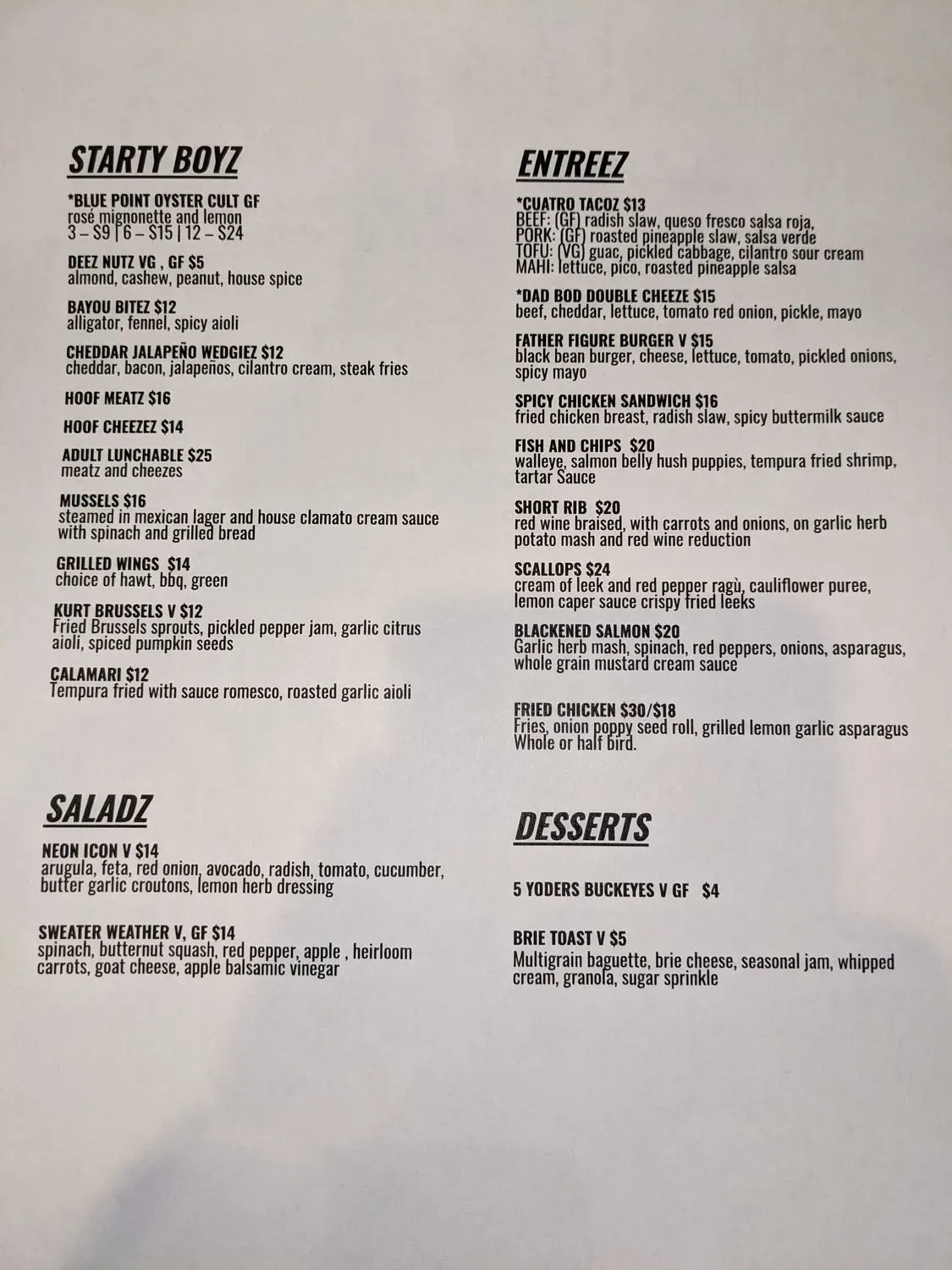 Menu 6