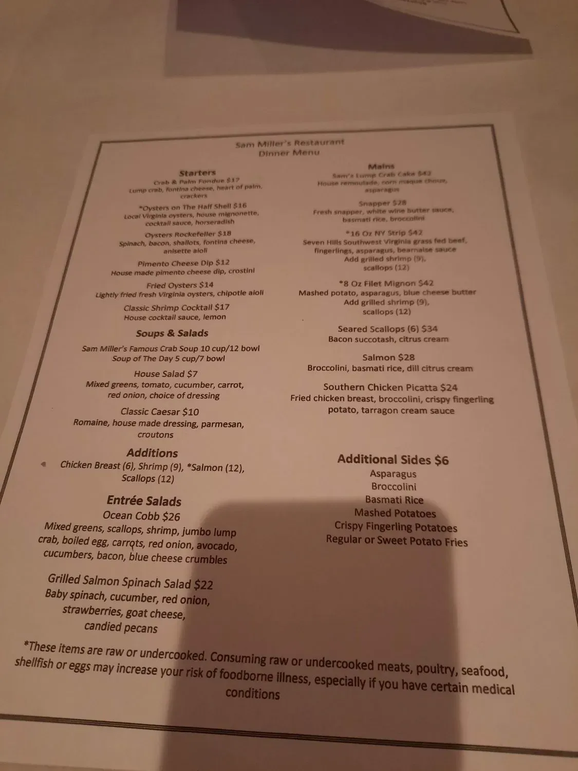 Menu 3