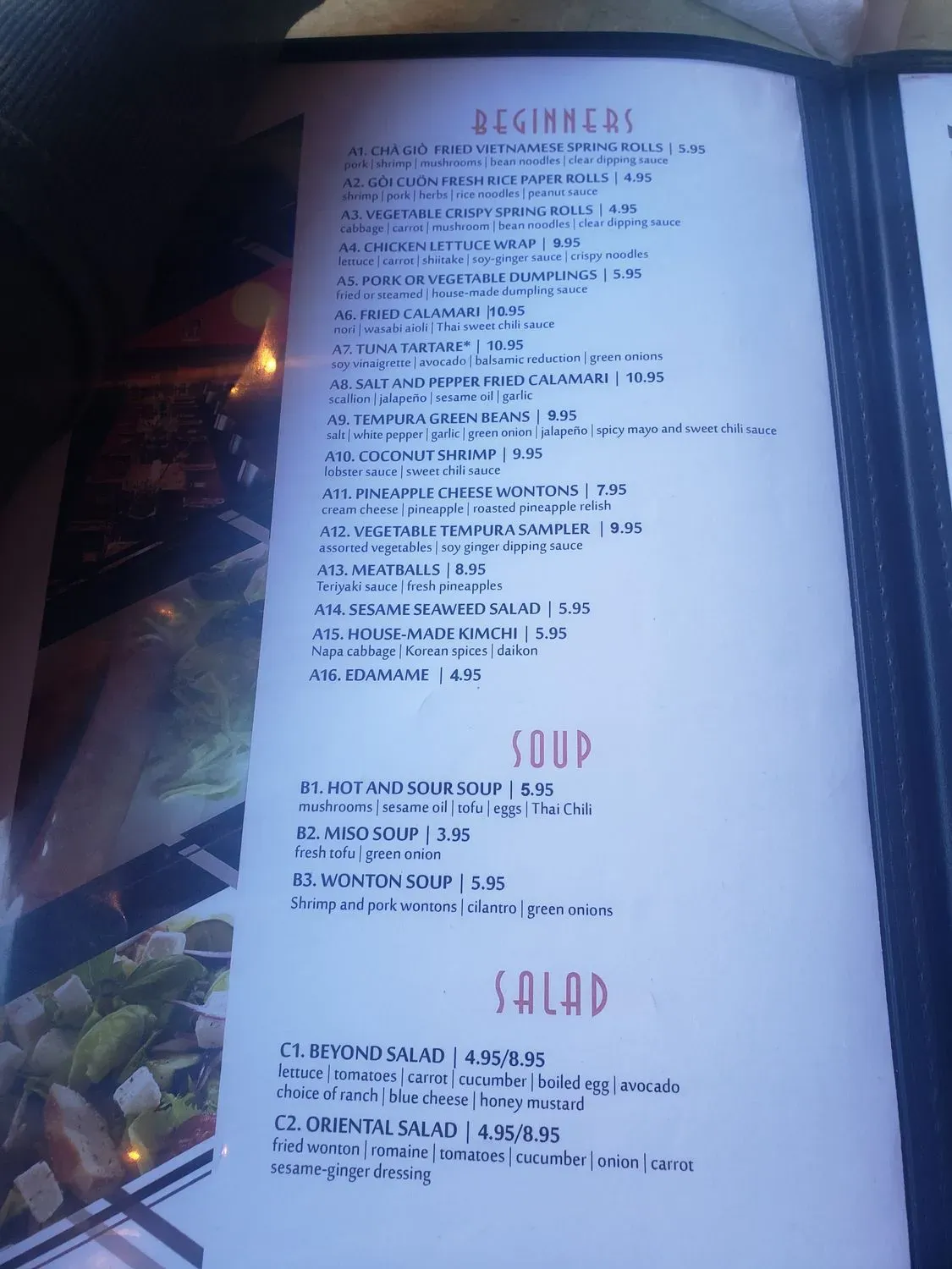 Menu 4