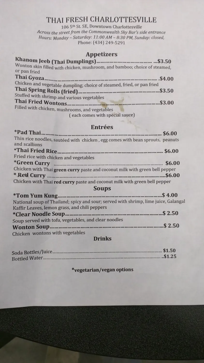 Menu 6