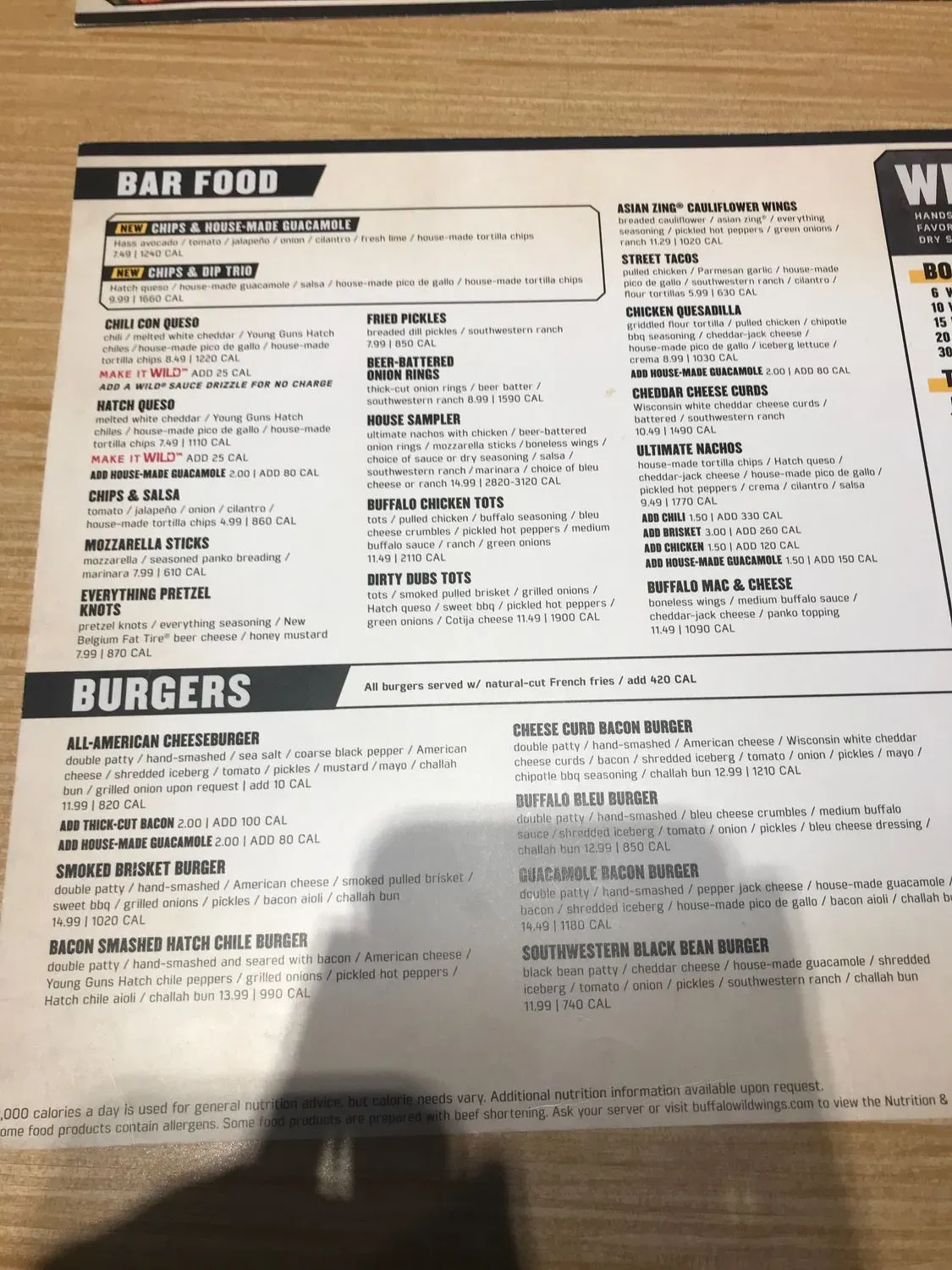 Menu 4