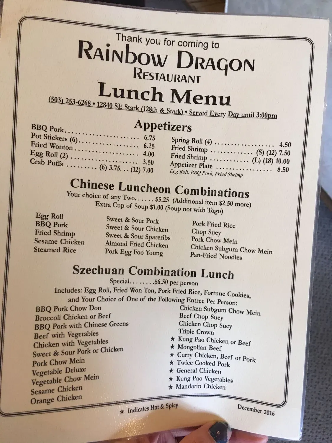 Menu 6