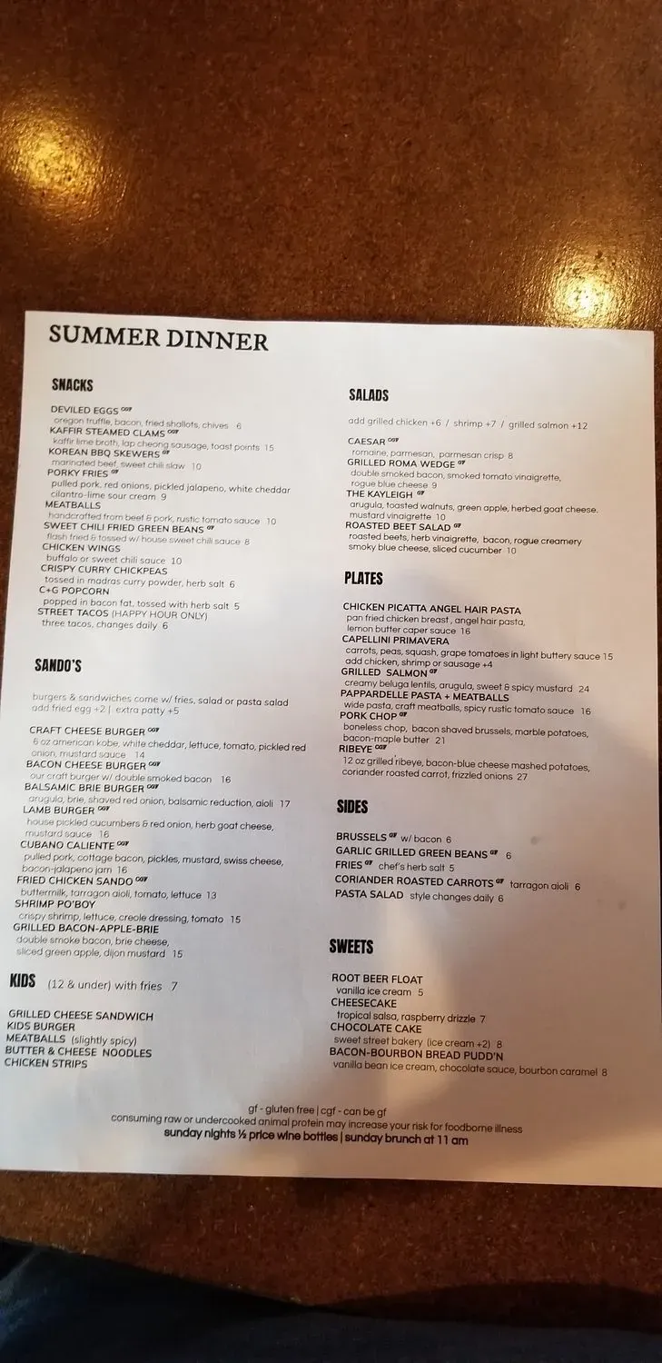 Menu 6