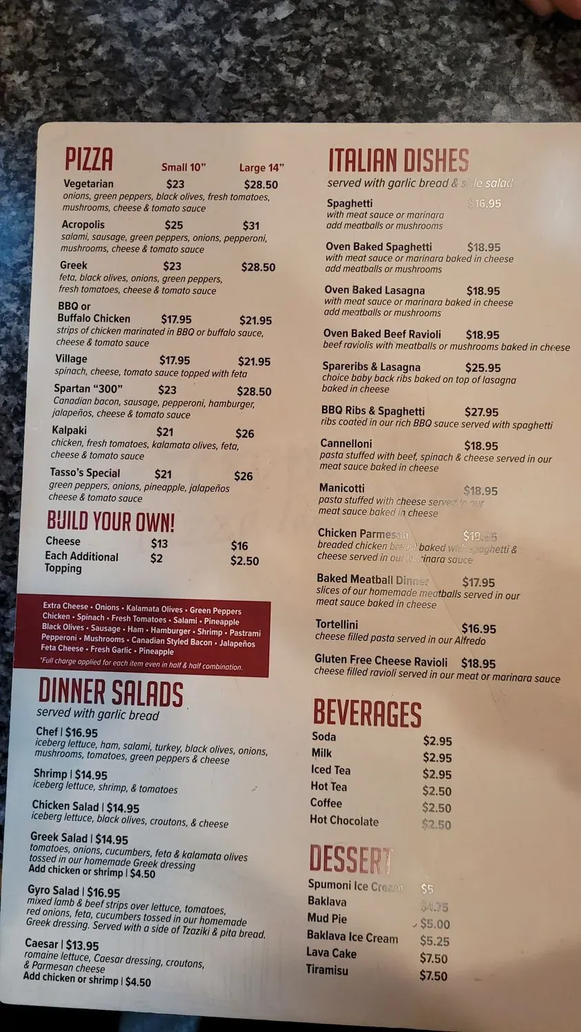 Menu 4