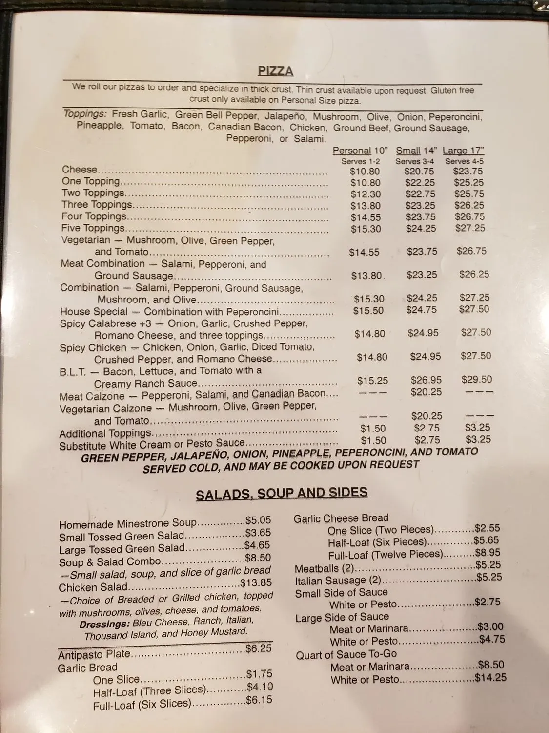 Menu 6