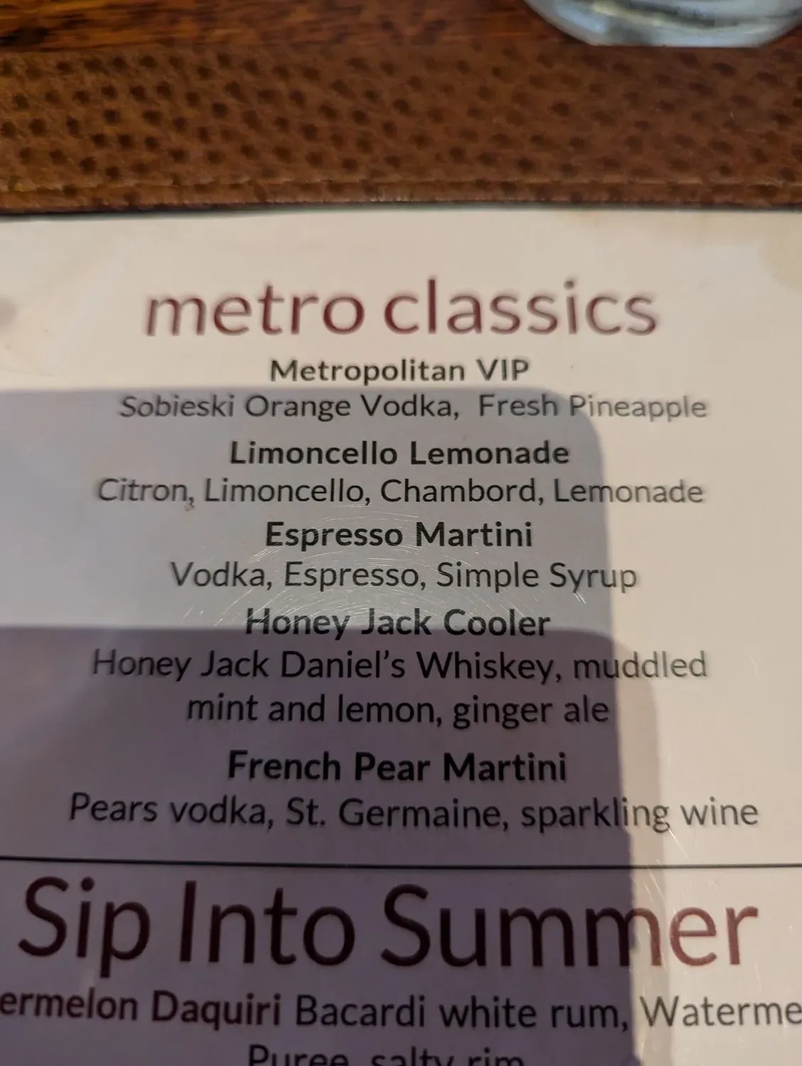 Menu 6