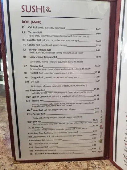 Menu 6