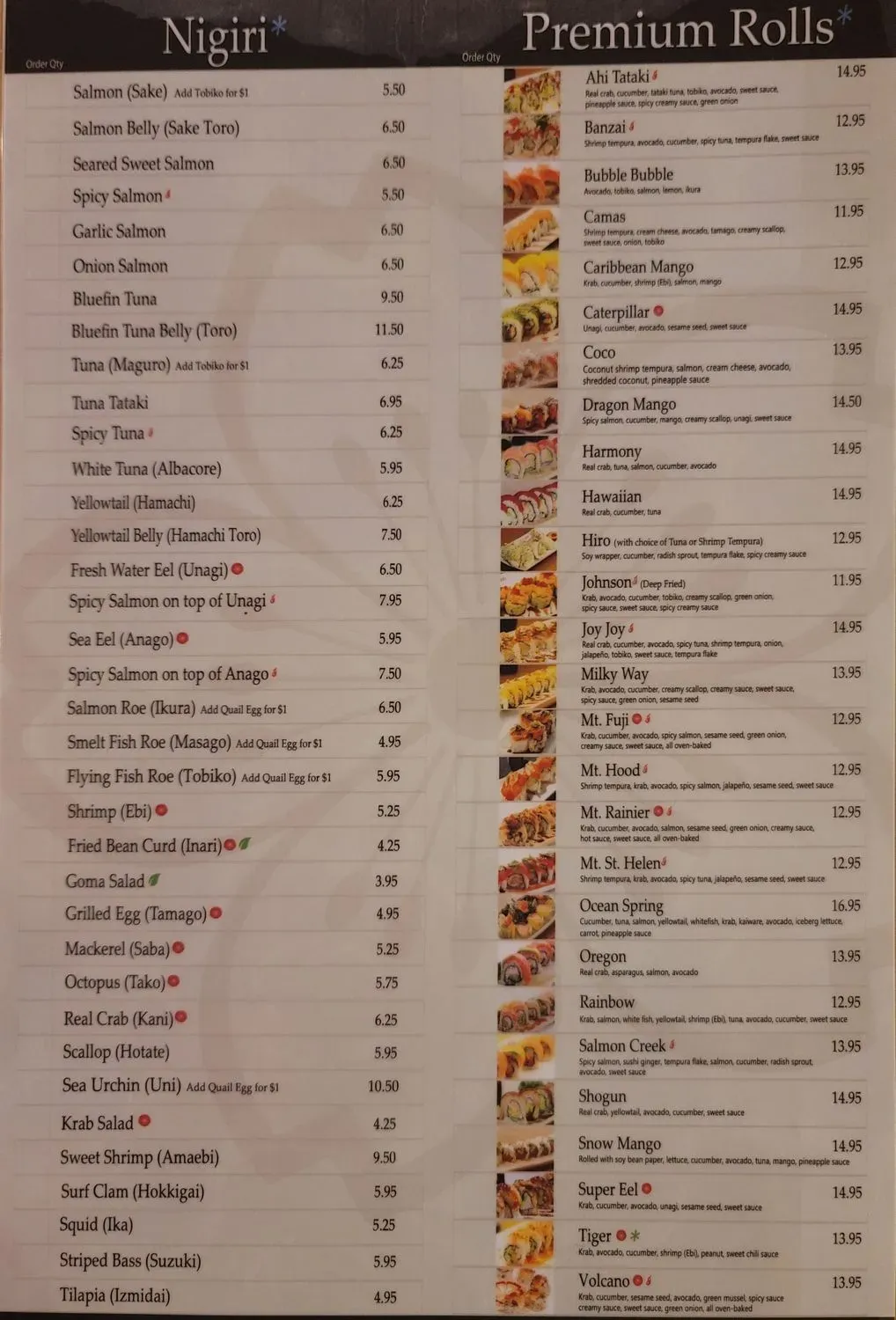 Menu 6