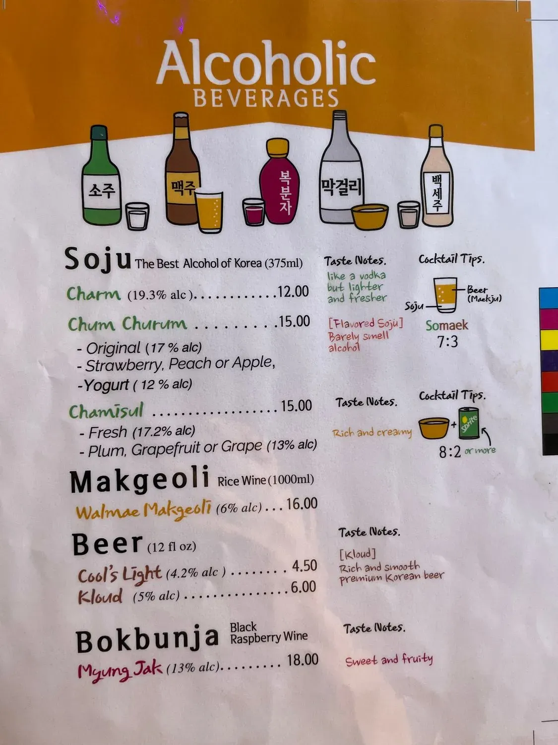 Menu 6