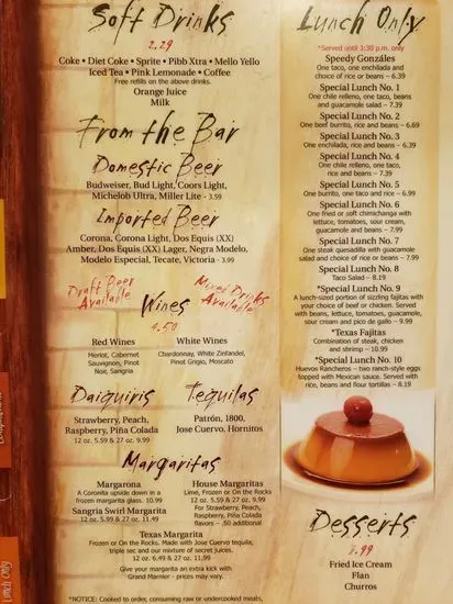 Menu 6