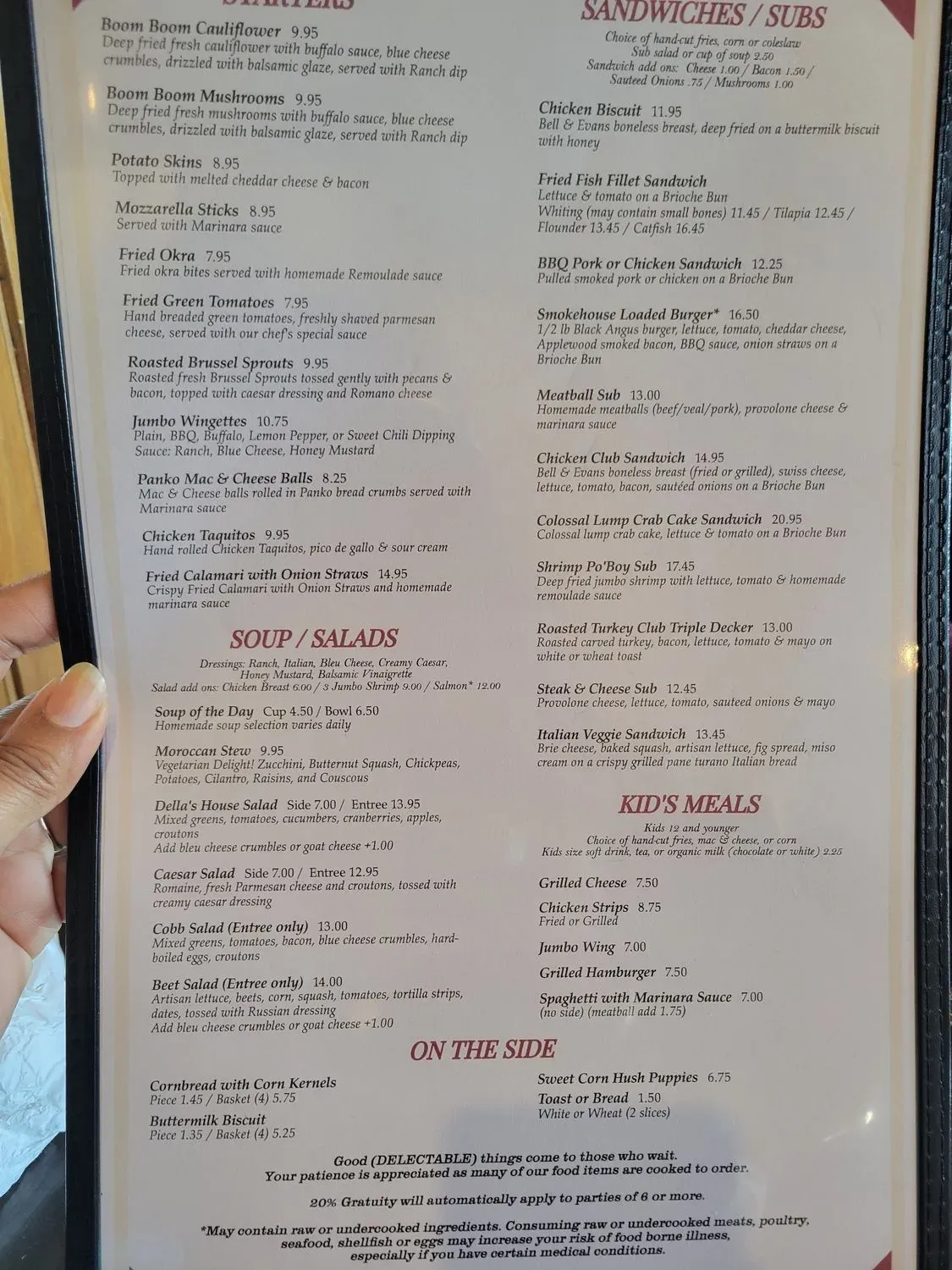 Menu 3