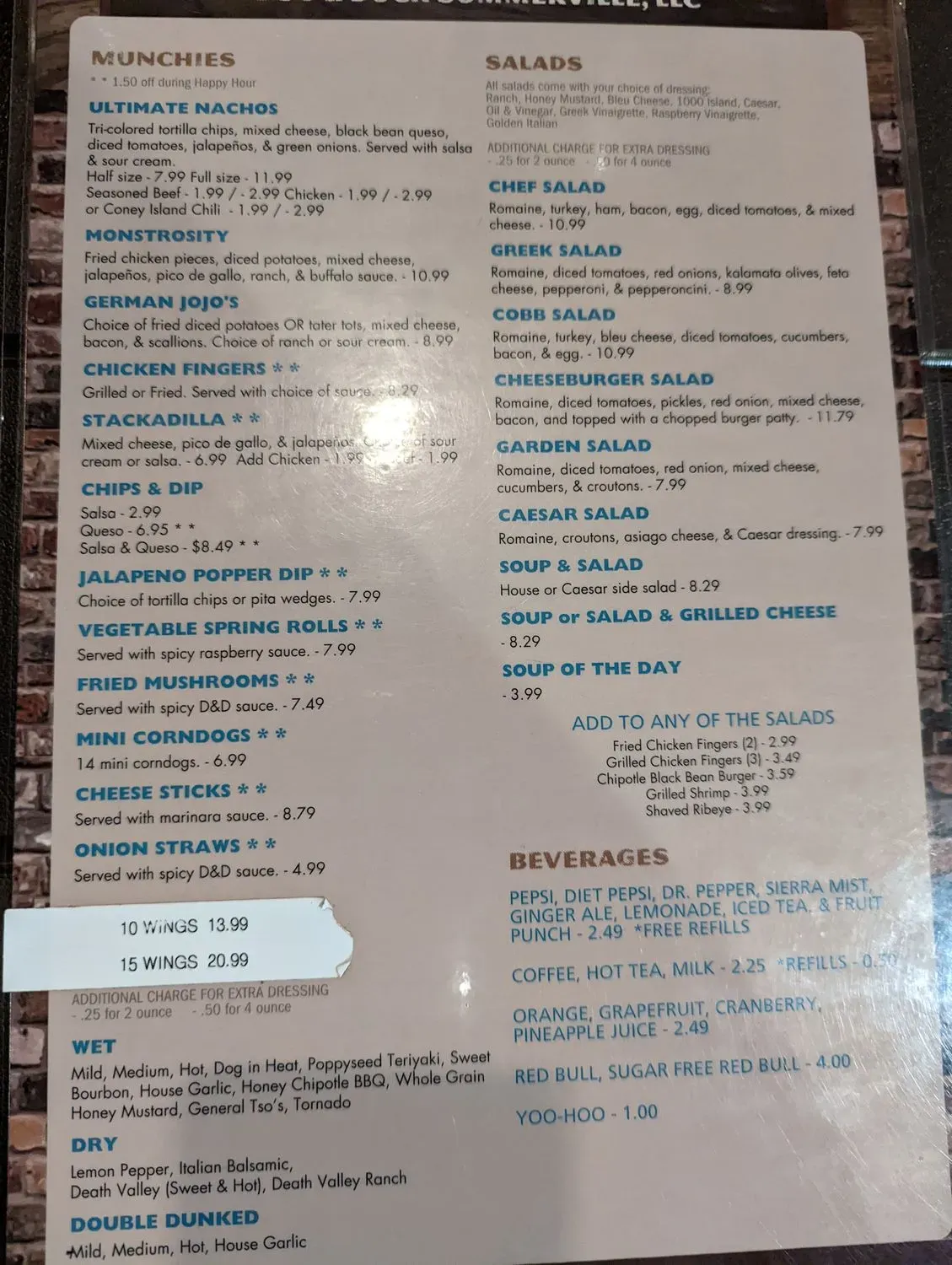 Menu 4