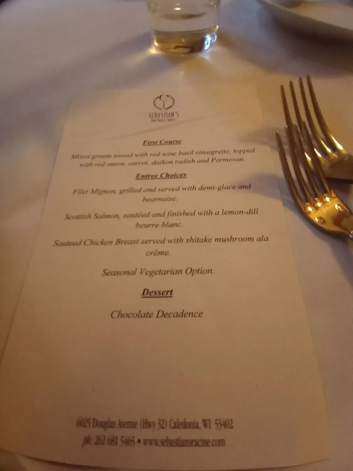 Menu 4