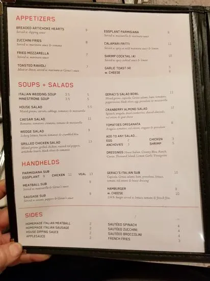 Menu 3