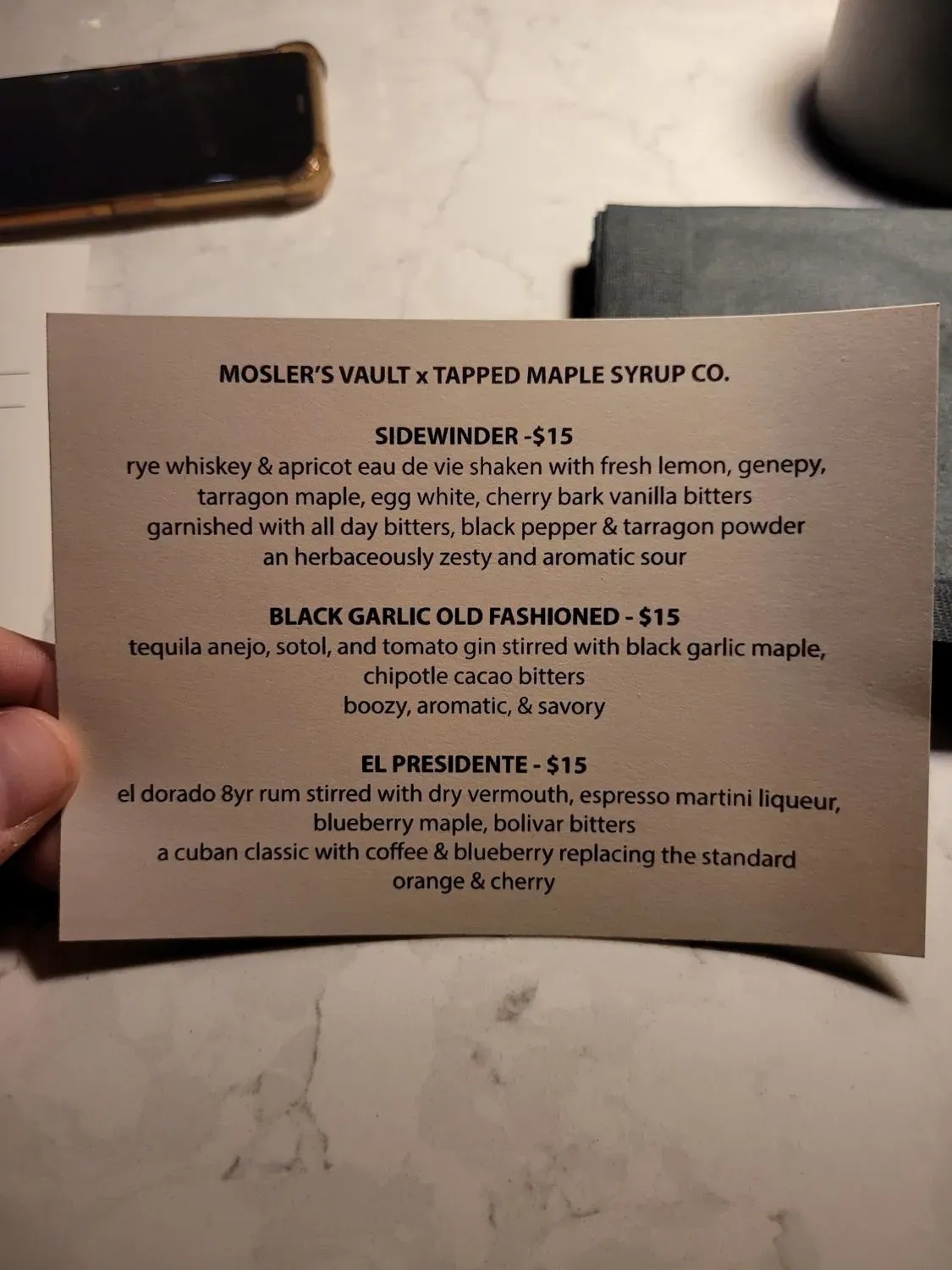 Menu 6