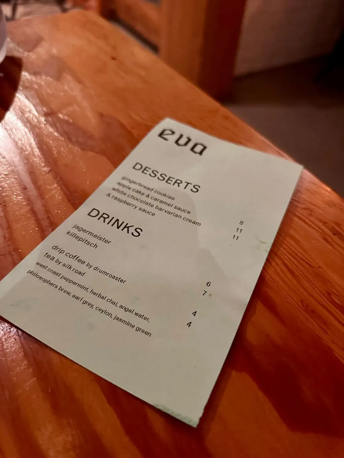 Menu 6