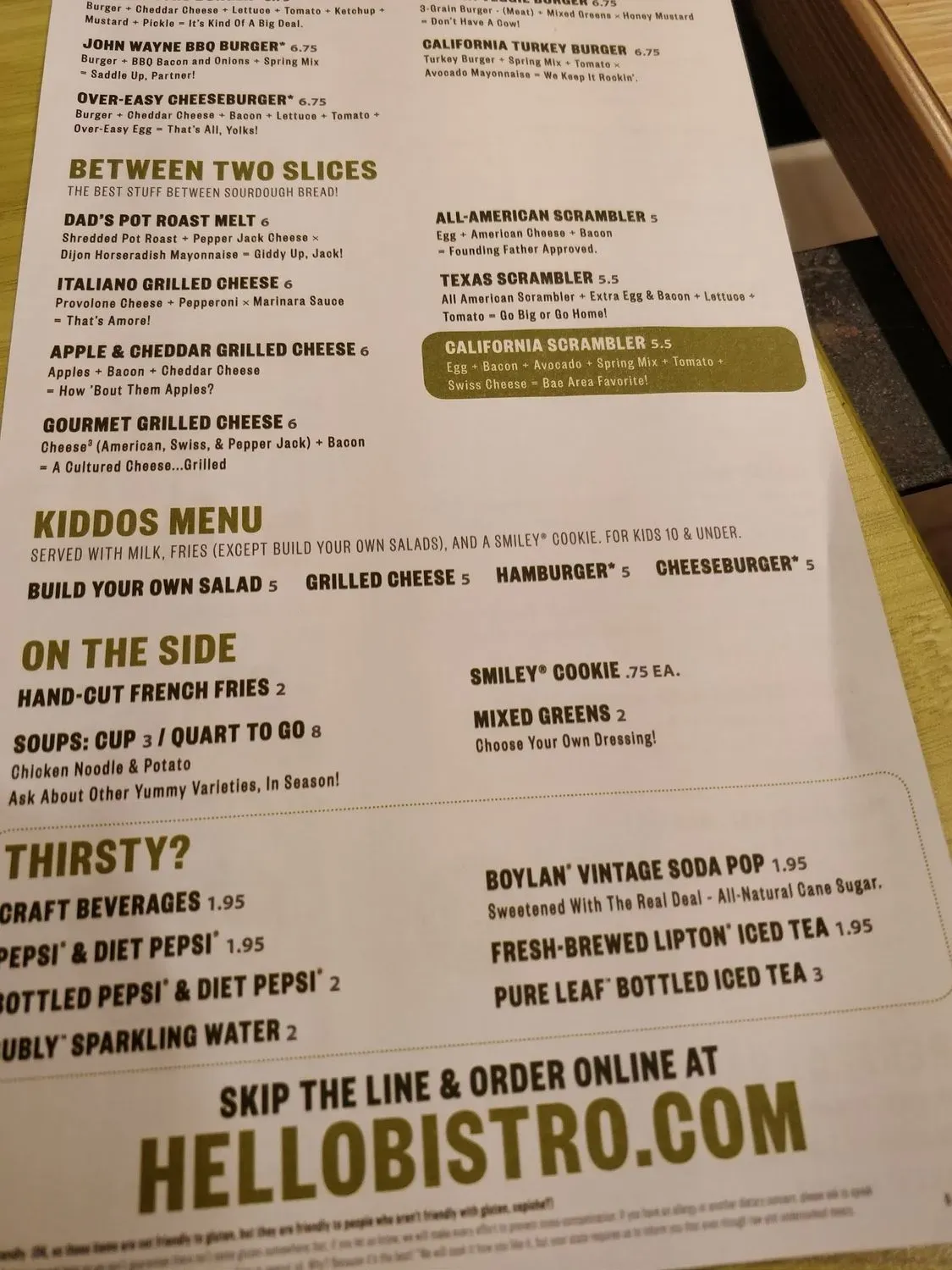 Menu 4