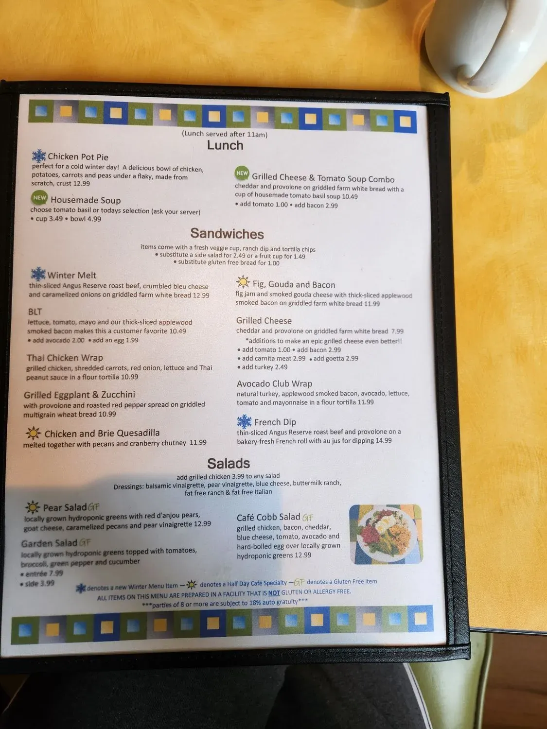 Menu 3