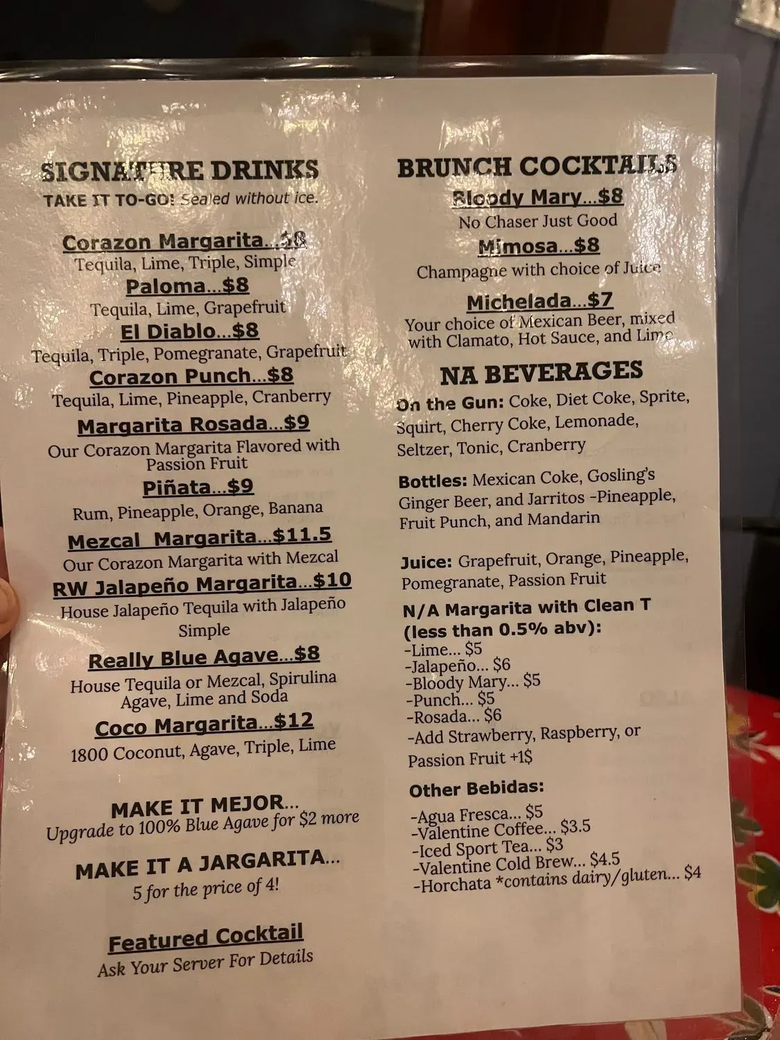 Menu 4