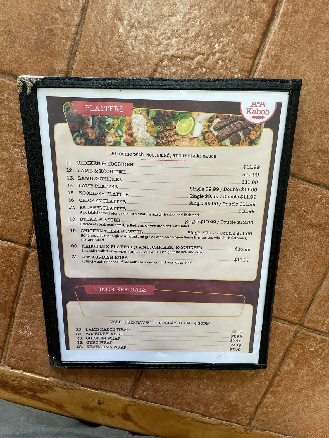 Menu 6