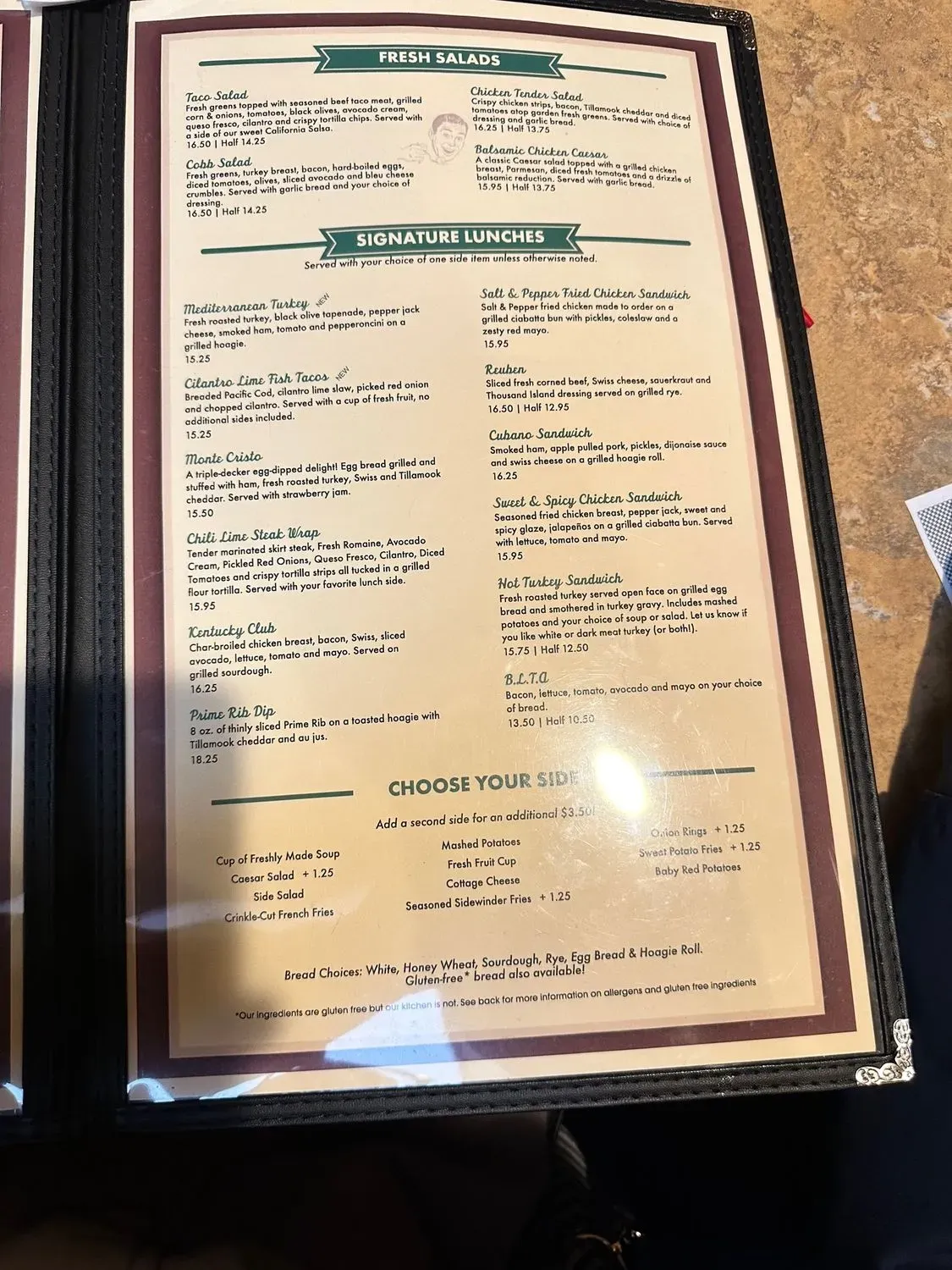 Menu 6