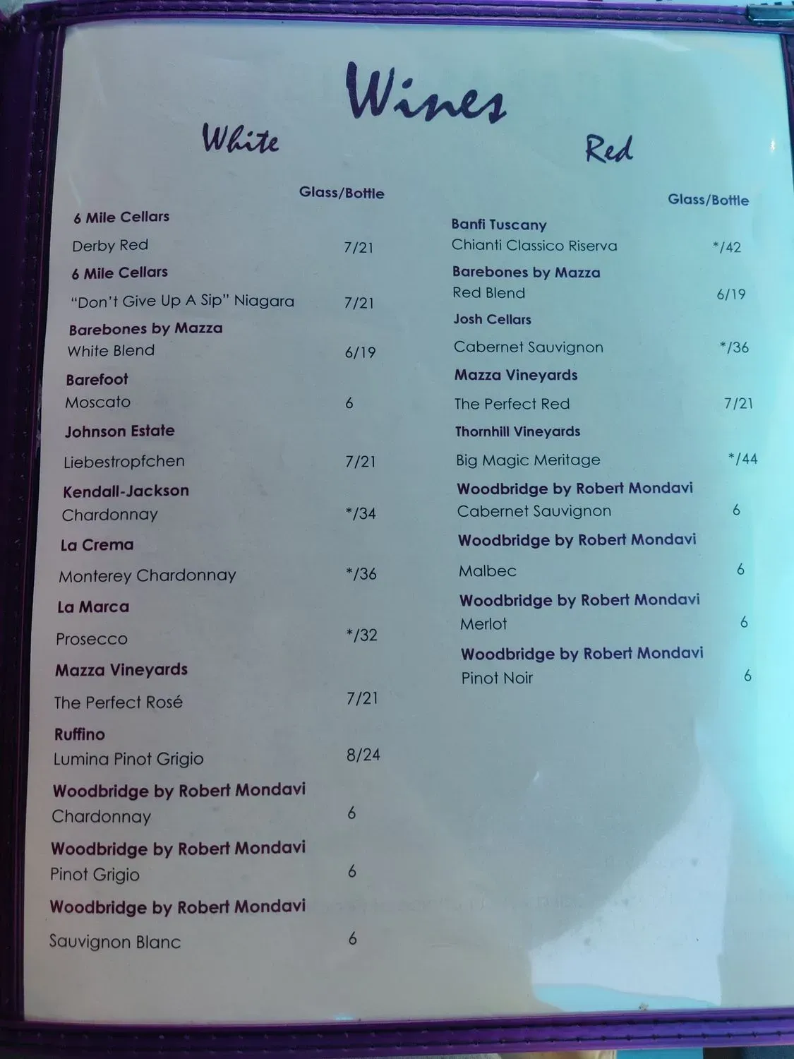 Menu 3