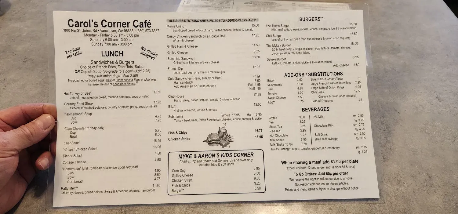 Menu 3