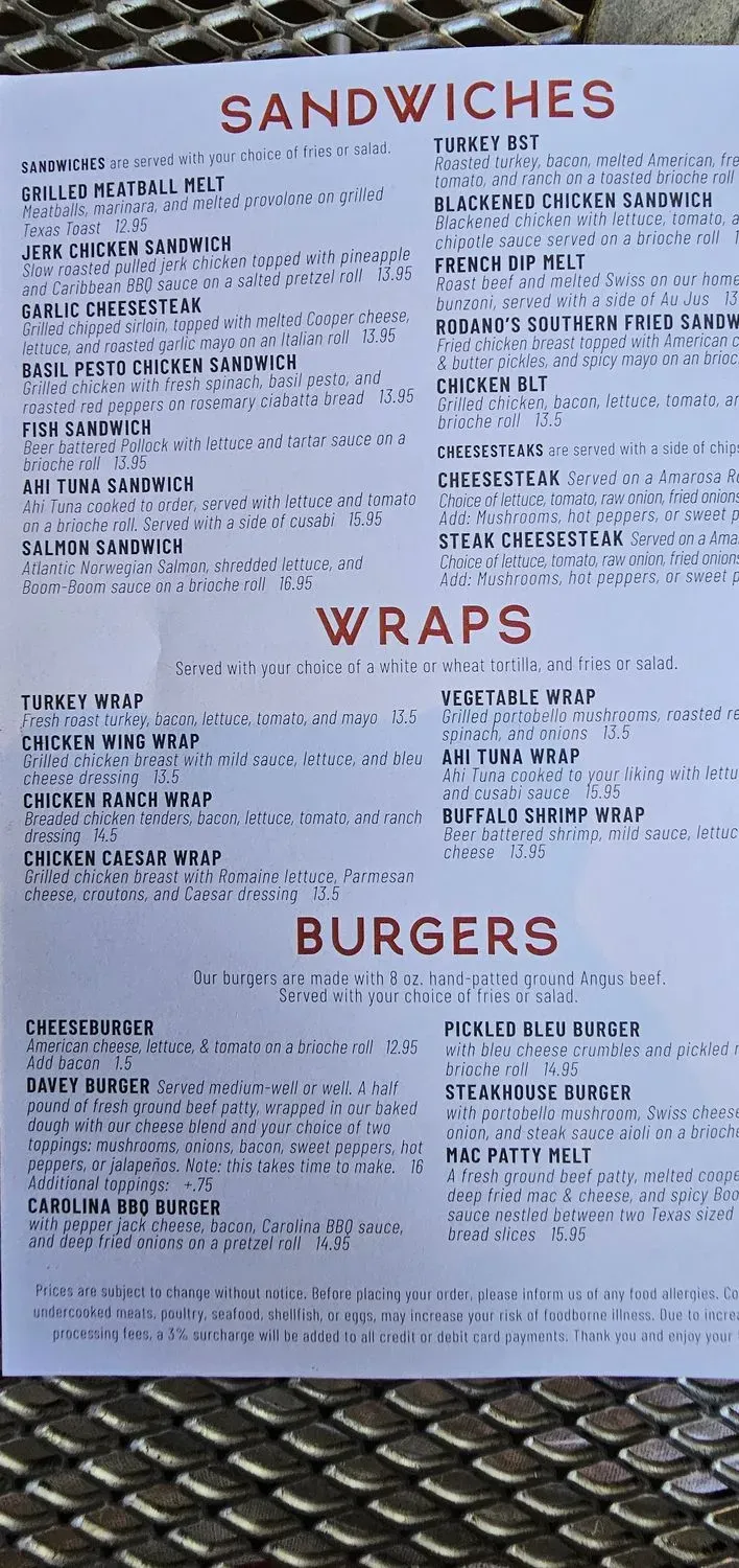 Menu 3