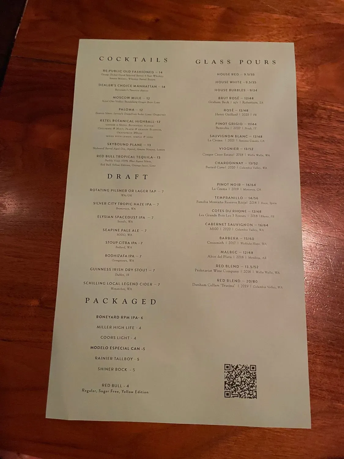 Menu 6