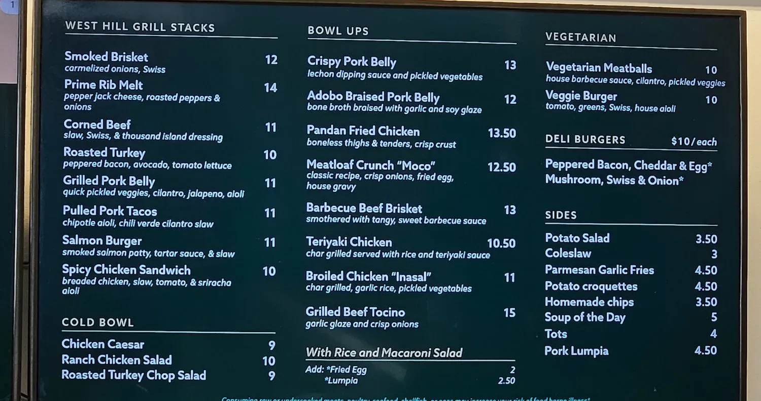 Menu 3