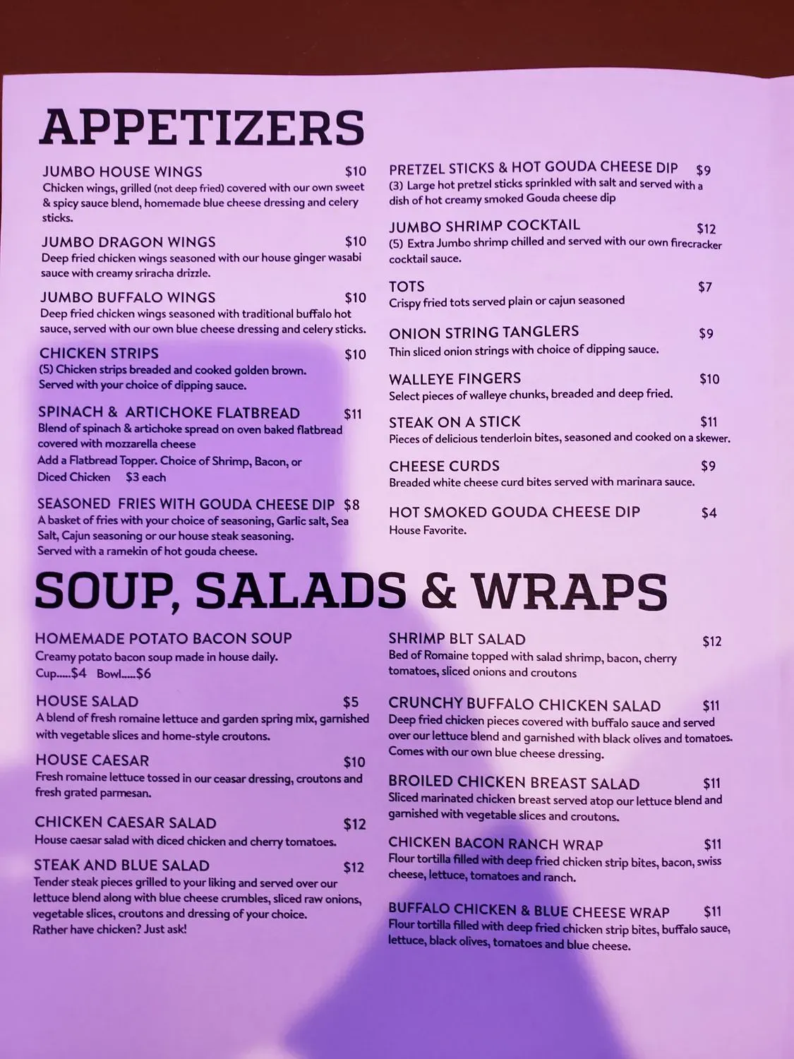 Menu 3