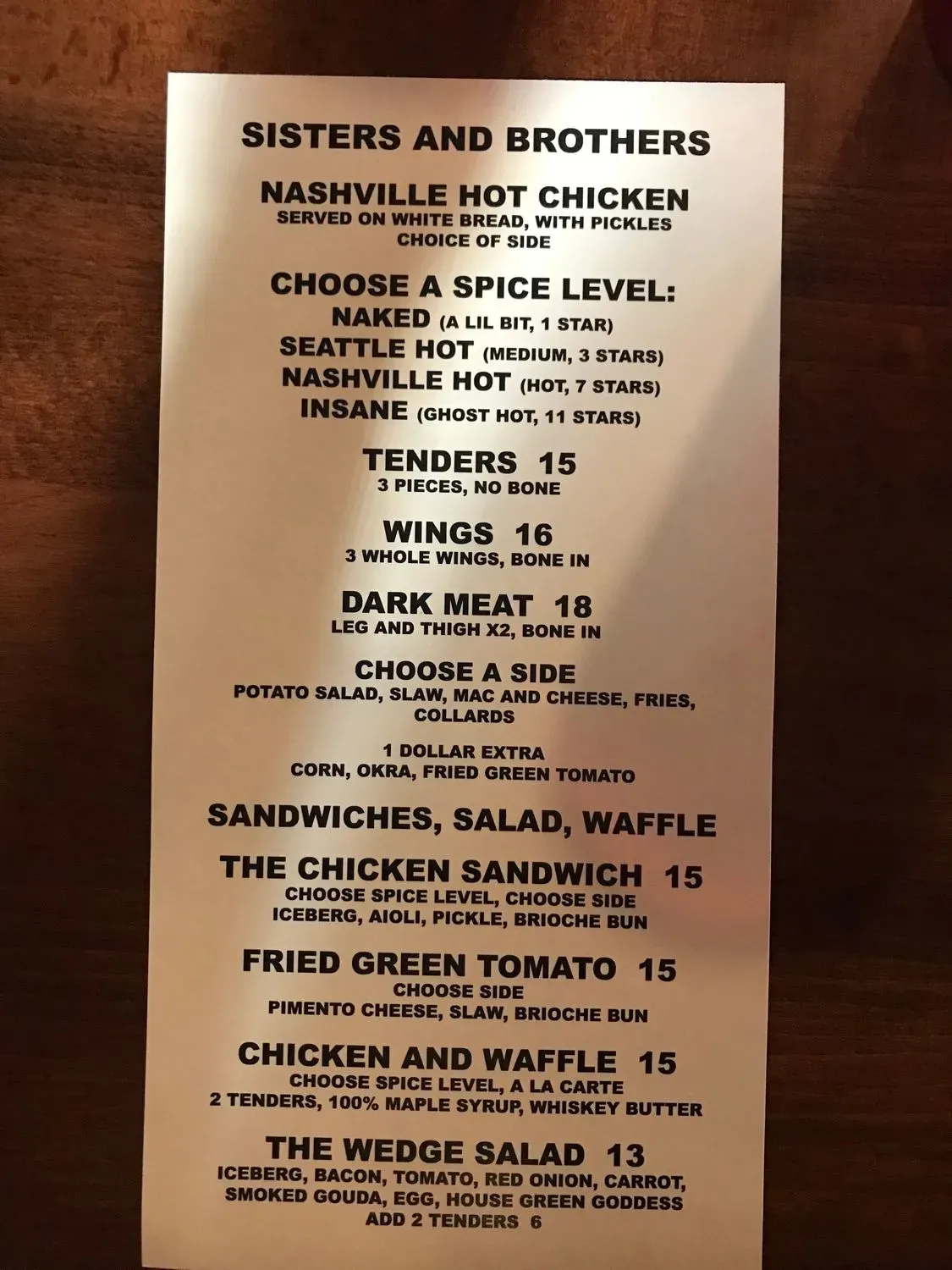 Menu 6