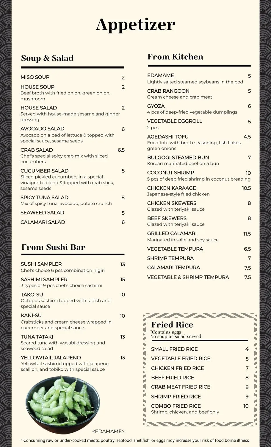 Menu 3