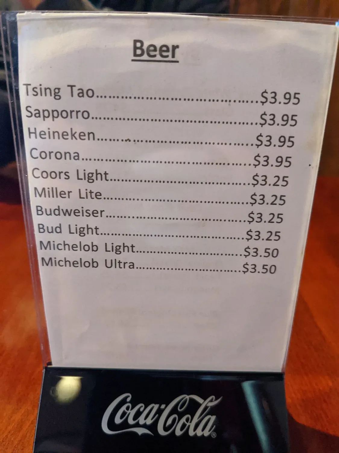 Menu 4