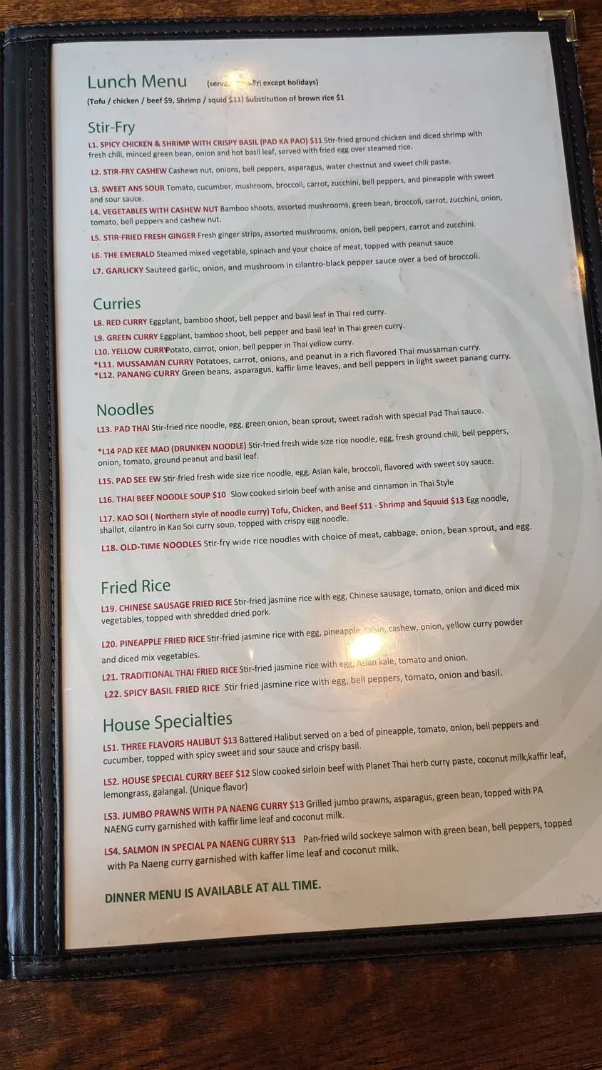 Menu 4