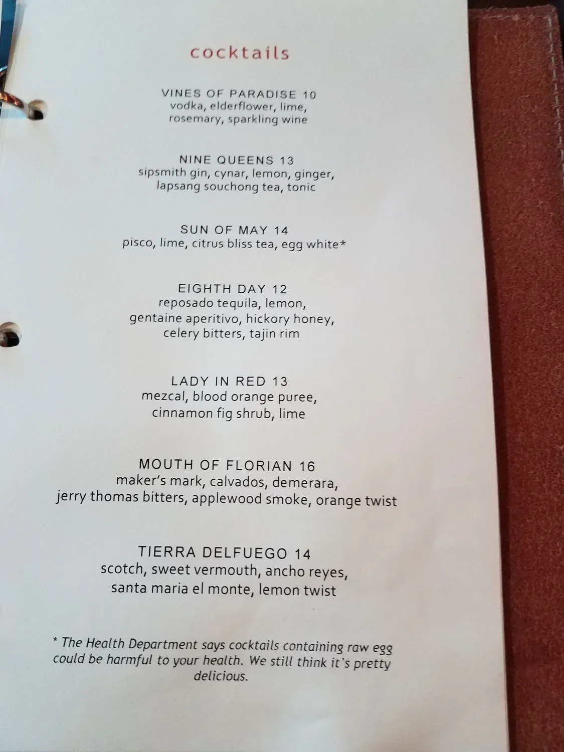 Menu 4