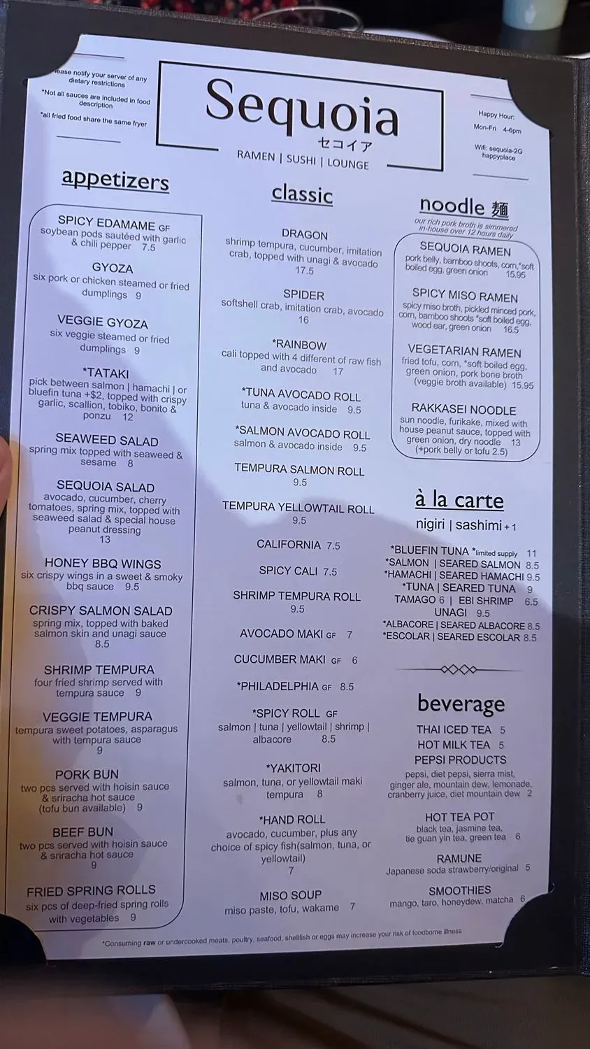 Menu 4