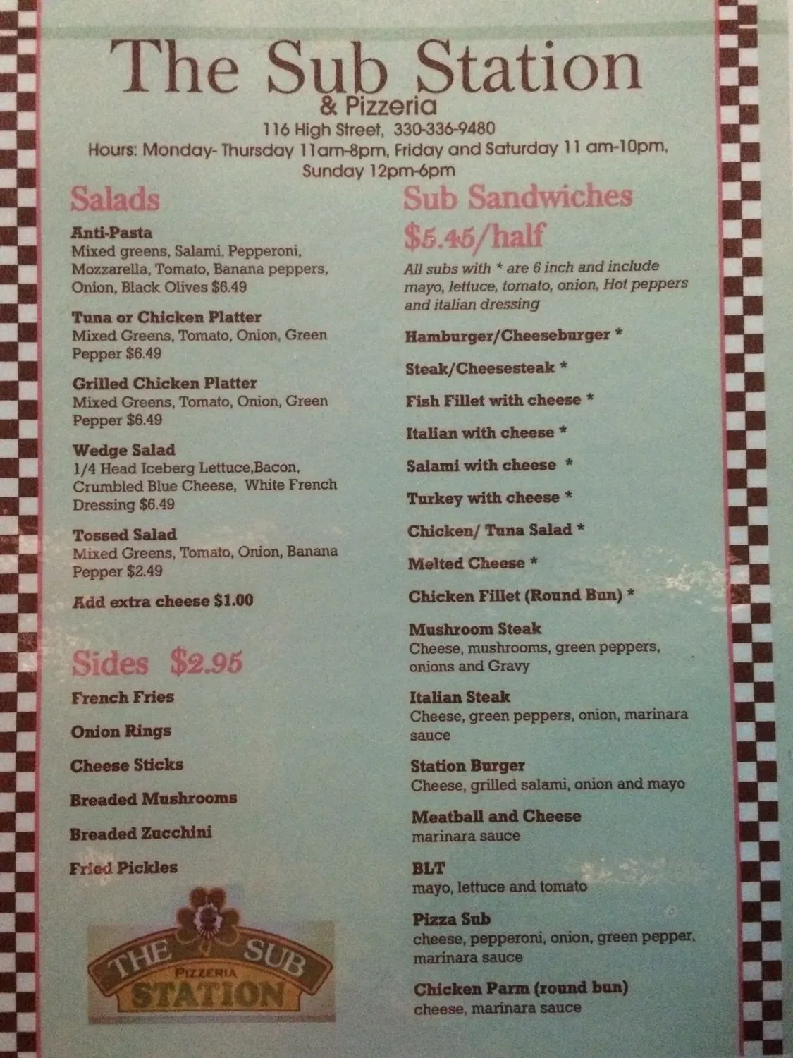 Menu 6