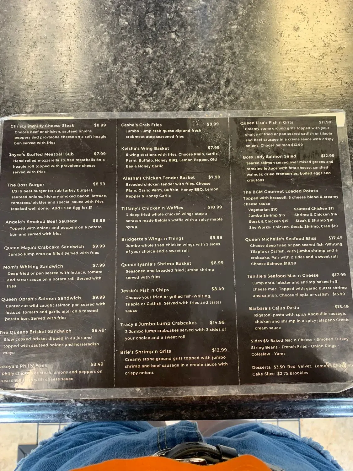 Menu 3